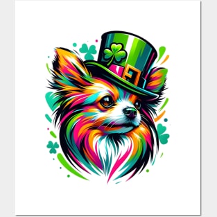 Russian Toy Dog's Vibrant Saint Patrick's Day Fun Posters and Art